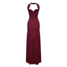 Rêverie Red Sweetheart Neck Maxi Dress