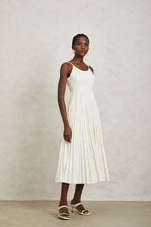 Calliopée White Floral Appliqué Jacket & Dress Set
