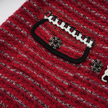 Faustine bow-detailed knit mini dress