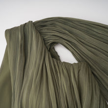 Katrin Green One Shoulder Ruched Maxi Dress