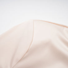 Roxanne Neutral Mock Neck Blouse & Mermaid Skirt Set
