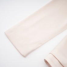 Roxanne Neutral Mock Neck Blouse & Mermaid Skirt Set