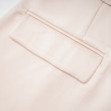 Roxanne Neutral Mock Neck Blouse & Mermaid Skirt Set