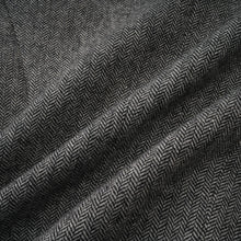 Agathe grey herringbone top & shorts matching set